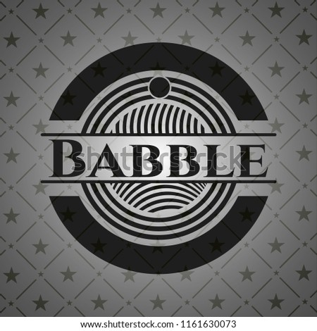 Babble realistic dark emblem