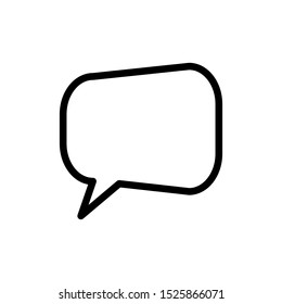 Babble Speech Icon Trendy Flat Design