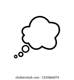 Babble Speech Icon Trendy Flat Design