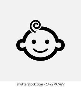 Babby Icon - Vector, Infant Sign and Symbols for Design, Presentation, Website or Apps Elements. 