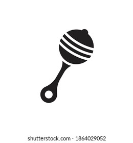 Babby rattle icon design. vector illustration