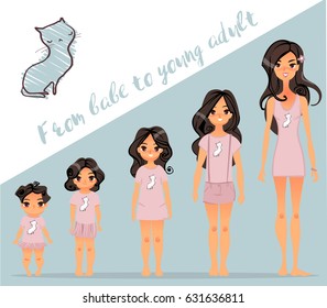 from babe to adult