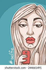babe makes Selfe poster