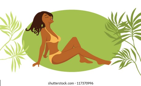 Ilustraciones, imÃ¡genes y vectores de stock sobre Bikini ...