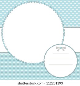 Babies invitation card