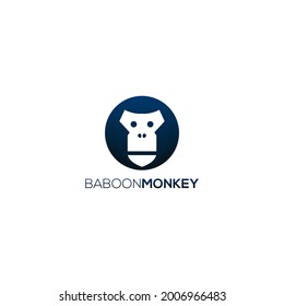 Baboon Monkey Logo Symbol
simple and modern design