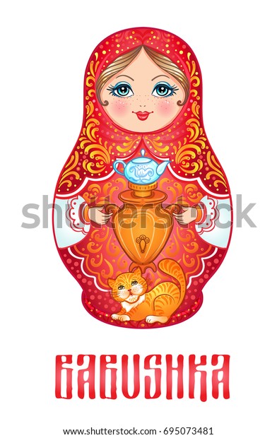 babushka doll cartoon