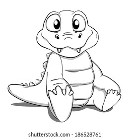 Baby alligator