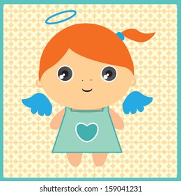 Baby angel Â?Â? vector illustration