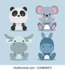Baby Animal Collection : Vector Illustration