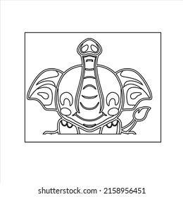 Baby Animal Elephant , Cute little elephant cartoon standing vector image | Funny cartoon baby elephant coloring page for kids
