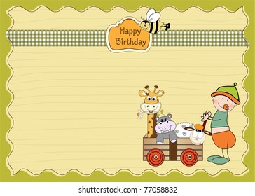 baby anniversary card