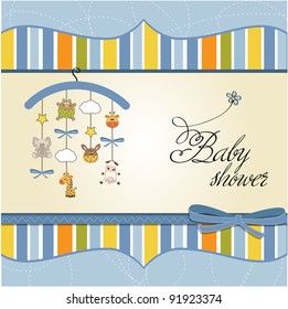 baby announcement card