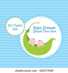 Baby Shower Twins Images Stock Photos Vectors Shutterstock