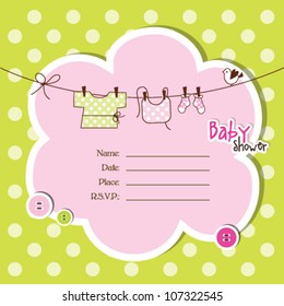 Baby arrival card