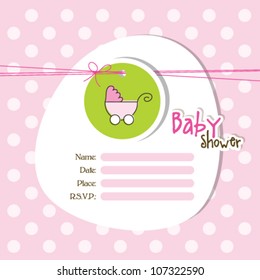 Baby arrival card