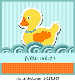 Baby arrival card
