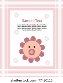 baby arrival card