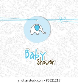 Baby arrival card