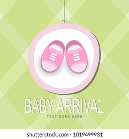 Baby Arrival Card Design