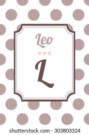 Baby Arrival Card in vector