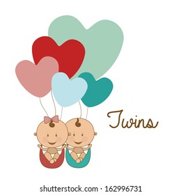 baby arrival design over white background vector illustration  