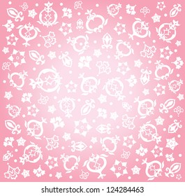 Baby Background of flowers