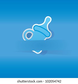 baby background for newborn, greeting card and cover