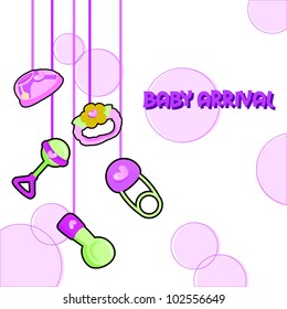 baby background for newborn, toddler and greeting cards