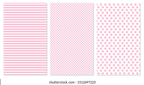 Baby background  Pink