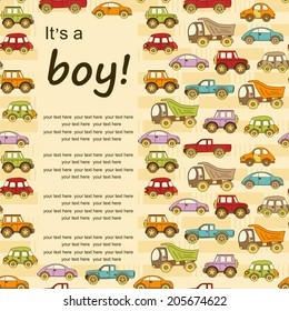 Baby background with place for text