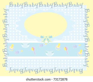 baby background , vector illustration