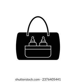 Baby bag icon design. isolated on white background. vector illustration