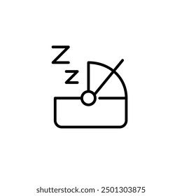 Baby bassinet and sleeping symbols. Comfortable cribs. Pixel perfect vector icon