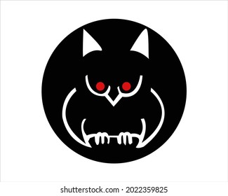 baby bat flat logo is used for various needs you like