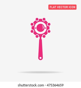 Baby beanbag icon. Vector concept illustration for design.
