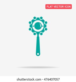 Baby beanbag icon. Vector concept illustration for design.