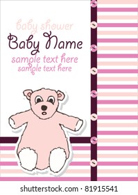 baby bear card