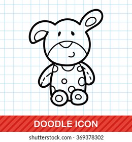 baby bear doodle