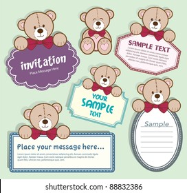 baby bear frames for text