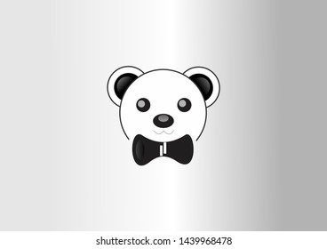 Baby Bear logo, new design line art.