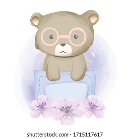 Babybär in der Tasche