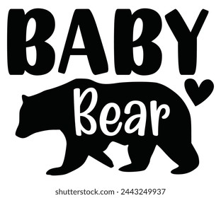 baby bear Svg,Baby,Baby Shower,Baby Boy, Funny Baby,T-Shite    svg