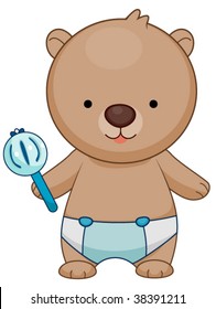 Baby Bear - Vector