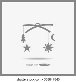baby bed carousel Icon