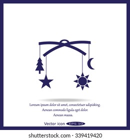 baby bed carousel Icon