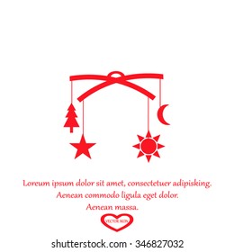baby bed carousel Icon