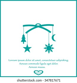 baby bed carousel Icon