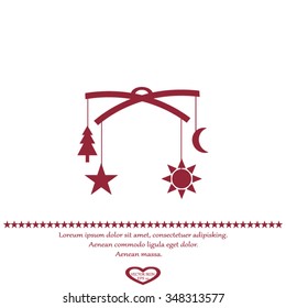 baby bed carousel Icon