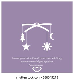 baby bed carousel Icon
